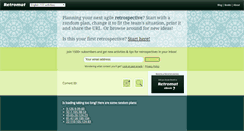 Desktop Screenshot of plans-for-retrospectives.com